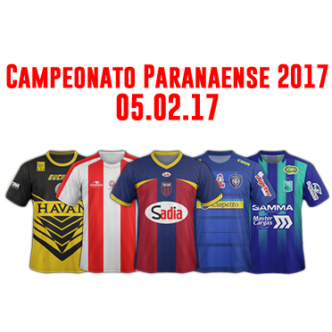 Mais informações sobre "Campeonato Paranaense 2017 - SS' kits"