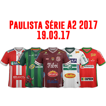 Mais informações sobre "Paulista Série A2 2017 - SS' kits"