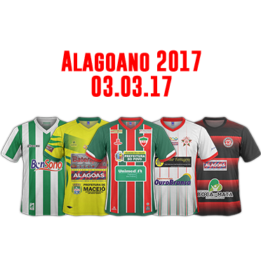 Mais informações sobre "Campeonato Alagoano 2017 - SS' kits"